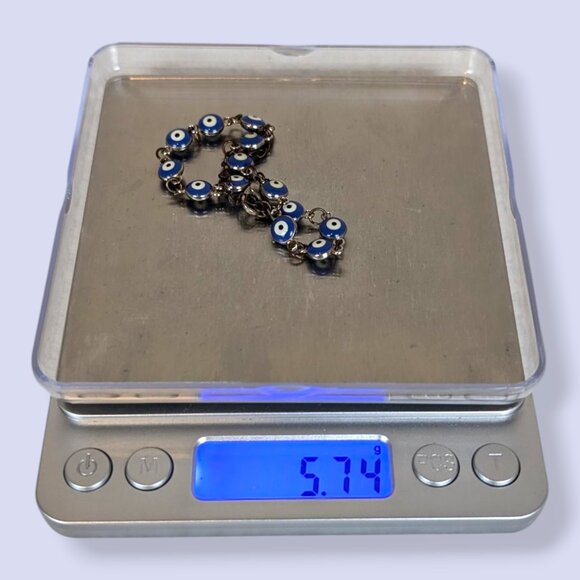 V. Blue Evil Eye Bracelet - Picture 5 of 5